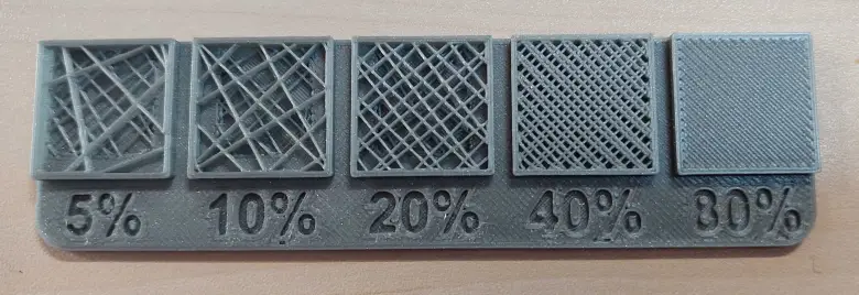 How to set your infill density level